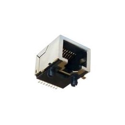 1 pcs : RJE151881410 - Modular Connectors / Ethernet Connectors 8P Mod Jack Shielded