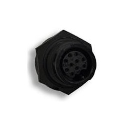 1 pcs : W7882-10SG-300 - Standard Circular Connector Pnl Mnt 10P F Sckt Sldr Cont w/o Epoxy