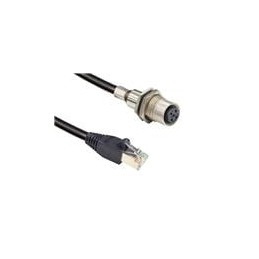 1 pcs : MSAS-05PFFJ-SF8AA5 - Ethernet Cables / Networking Cables M12 A Code receptacle shielded to RJ45 5P FF PG9, PU L-0.5M