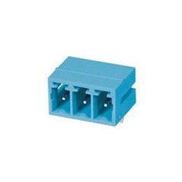1 pcs : TBP02R1-381-03BE - Pluggable Terminal Blocks Terminal block, pluggable, 3.81, receptical, 3 pole, blue