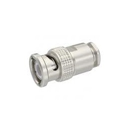 1 pcs : R141009000 - RF Connectors / Coaxial Connectors BNC / STRAIGHT PLUG CLAMP TYPE CABLE 5/50 S+D