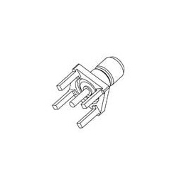 1 pcs : 903-496J-51S - RF Connectors / Coaxial Connectors SMB JACK PCB RECEPT