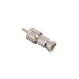 1 pcs : 034-5074 - RF Connectors / Coaxial Connectors HD-BNC Straight Crimp Plug RG-178 RG-196 50 Ohm IP67
