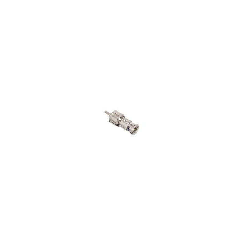 1 pcs : 034-5074 - RF Connectors / Coaxial Connectors HD-BNC Straight Crimp Plug RG-178 RG-196 50 Ohm IP67