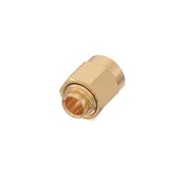 1 pcs : R125055000W - RF Connectors / Coaxial Connectors SMA / STRAIGHT PLUG SOLDER TYPE CABLE .141