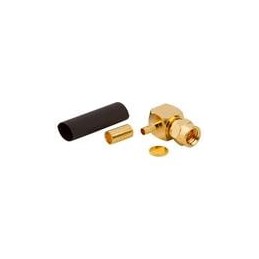 1 pcs : 152107-75 - RF Connectors / Coaxial Connectors SMC R/A PLUG RG-174 75 OHM GOLD