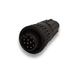 1 pcs : W6882-10SG-528 - Standard Circular Connector Cbl End 10P F Sckt Sldr Ct 7.2mm Mx Cbl