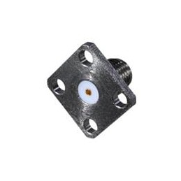 1 pcs : 142-1701-546 - RF Connectors / Coaxial Connectors SMA 4 HOLE FLG RECP