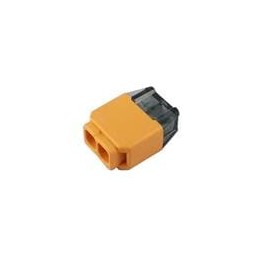 1 pcs : N50200300000G - Pluggable Terminal Blocks Quick Connect_2P,Orange Color