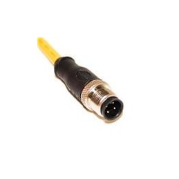 1 pcs : C4A05M005 - Sensor Cables / Actuator Cables M12 Cordset, 4-Position Male Straight to Open End, 22 AWG, 5M