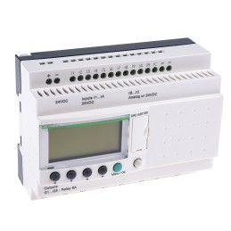 1 pcs - Schneider Electric Zelio Logic Smart Series Logic Module, 24 V dc Supply, Relay Output, 12-Input, Analogue, Discrete