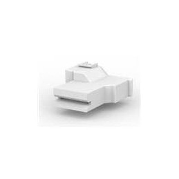 1 pcs : 1969507-2 - Terminals .250x.032 HIGH TEMP WH CLOSED FLAG HSG