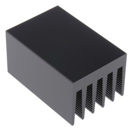 1 pcs - Heatsink, 2.4K/W, 75 x 50 x 40mm