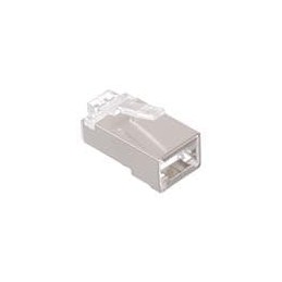 1 pcs : MPS88RX-5000S - Modular Connectors / Ethernet Connectors 8P8C SHIELDED SOLID ROUND 50u