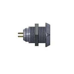 1 pcs : 8P1P009210GRF01 - Circular Push Pull Connectors 1P 9P female VRTCL panel frnt mnt -grey
