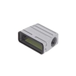 1 pcs : C14621R0165004 - Heavy Duty Power Connectors Side Entry Low Prof. Hood SZ A16 M25