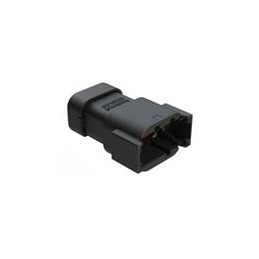 1 pcs : ATM04-08PA-SF1BK - Automotive Connectors A SERIES-ATM-CONNECTOR ENDCAPS
