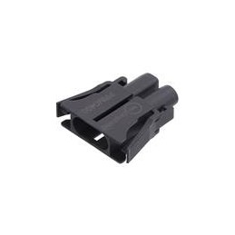 1 pcs : PRM0400-G1-PLG - Heavy Duty Power Connectors 2 Position Female Quick Connect Plug Kit. PRM Series , Power Rack Mount. 4.