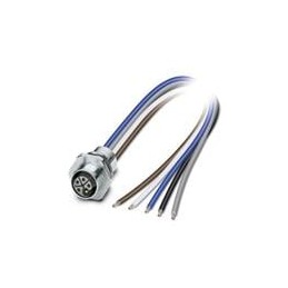 1 pcs : 1425583 - Sensor Cables / Actuator Cables 5POS Flush Conn Cable Length 0.2m