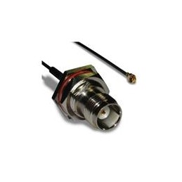 1 pcs : 336203-12-0300 - RF Cable Assemblies TNC Jack-AMC RA Plug 113mm Cable, 300mm