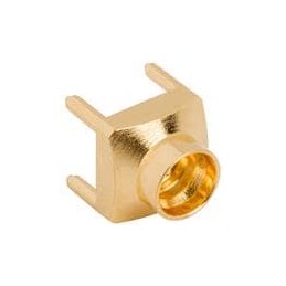 1 pcs : SMP-MSFD-PCT - RF Connectors / Coaxial Connectors SMP Strgt PCB Jack Full Detent
