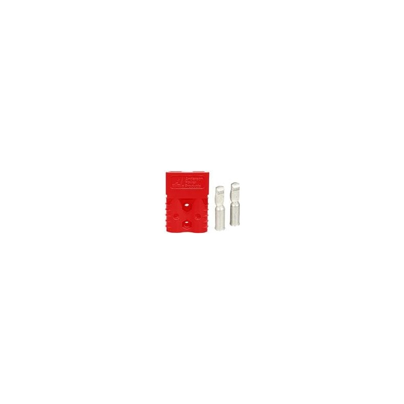 1 pcs : 6802G3 - Heavy Duty Power Connectors SB120 RED 6 AWG W/ 120A 6 AWG CONT