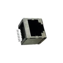1 pcs : RJE231883116T - Modular Connectors / Ethernet Connectors RJ 1Port MODJK Con 8P8C ShldwTabs SrfMt