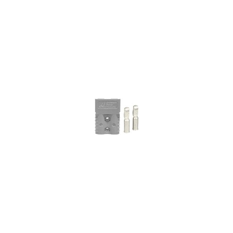 1 pcs : 6800G3 - Heavy Duty Power Connectors SB120 GRAY 6 AWG W/ 120A 6 AWG CONT