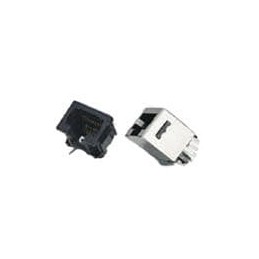 1 pcs : RJE06-188-1120H - Modular Connectors / Ethernet Connectors 8P Modular Jack Vertical Mt Shielded