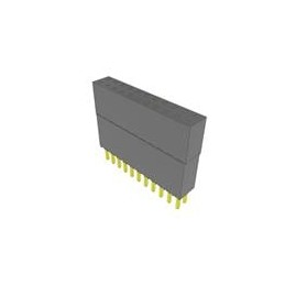 1 pcs : ESQ-111-44-G-D - PC/104 Connectors Elevated Socket Strip, 0.100' Pitch