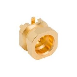 1 pcs : PSMP-MSLD-PCT1R - RF Connectors / Coaxial Connectors PCB Jack M-Cnt. SMT Limited Detent 1.0mm