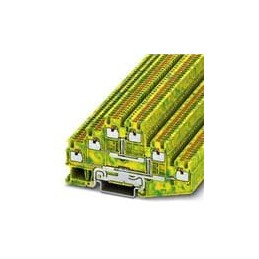1 pcs : 3213739 - DIN Rail Terminal Blocks PT 1,5/S-3PE