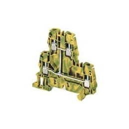 1 pcs : ZS6-D1-PE - DIN Rail Terminal Blocks Aut SNK Screw