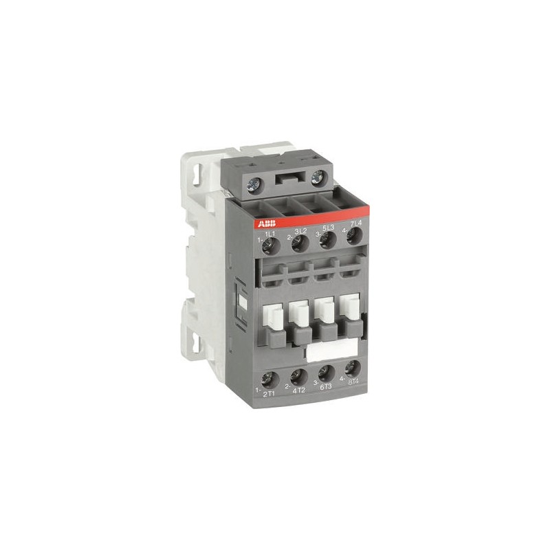 1 pcs - ABB AF Series Contactor, 24 V ac/dc Coil, 4-Pole, 55 A, 18.5 kW, 2NO + 2NC, 690 V ac