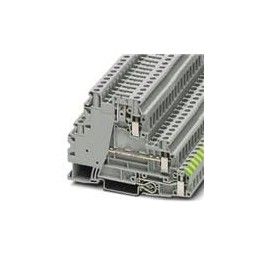 1 pcs : 3214365 - DIN Rail Terminal Blocks UT 4-PE/L/TG