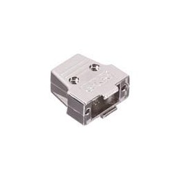 1 pcs : 165X17309XE - D-Sub Backshells 9POS HOOD DIE CAST TOP ENTRY SINGLE PK