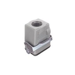 1 pcs : T1770063121-000 - Heavy Duty Power Connectors Hood 60MM L PG16 Top Entry