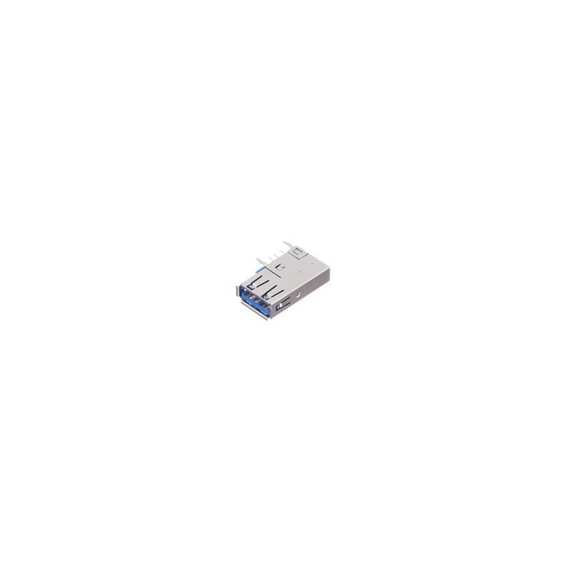 1 pcs : GSB3116344KHHR - USB Connectors USB3.0, A, RECEPTACLE, UPRIGHT DIP