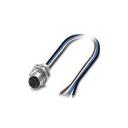 1 pcs : 1425589 - Sensor Cables / Actuator Cables 4POS Socket M12 Cable Length 0.2m