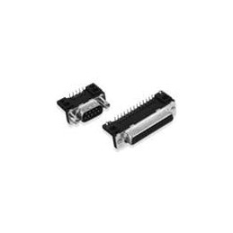 1 pcs : D25S24B4PX00LF - D-Sub Standard Connectors DSUB S/S STB 25SKT LF