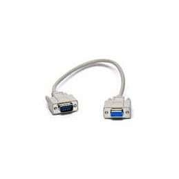 1 pcs : BB-9PAMF1 - D-Sub Cables Serial Cable, RS-232 DB9 M to DB9 F, 0.3 m / 1 ft