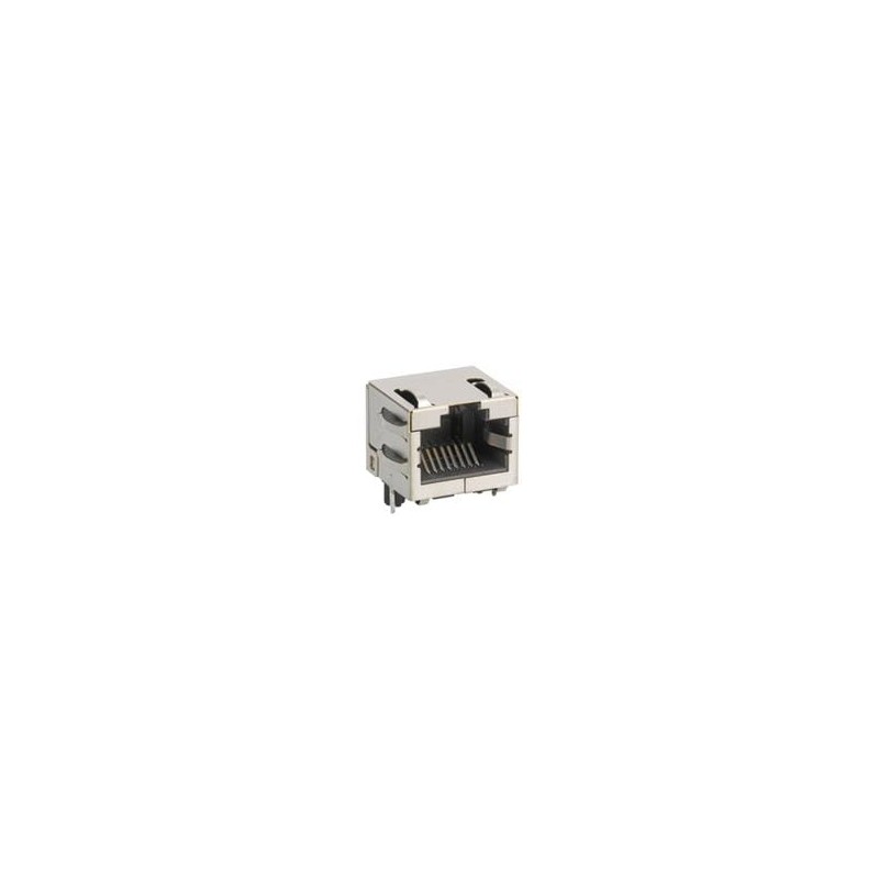 1 pcs : SS-60300-046 - Modular Connectors / Ethernet Connectors VERTICAL SHIELD JACK