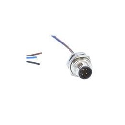 1 pcs : MPM12A04I12CR01 - Sensor Cables / Actuator Cables M12 4P ML BRSS/NKL REAR M16 12 PIGTAIL
