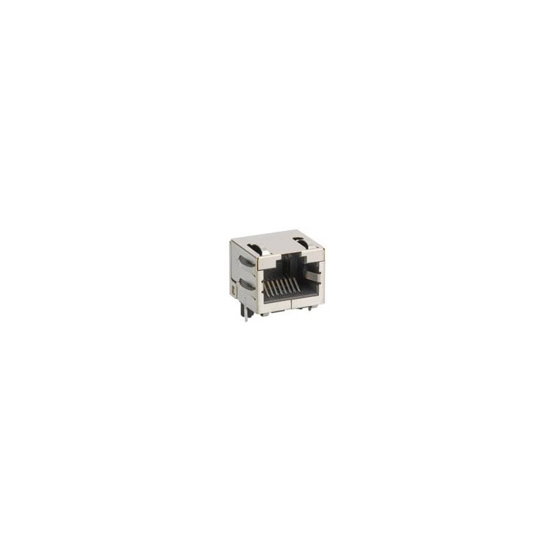 1 pcs : SS-60300-011 - Modular Connectors / Ethernet Connectors R ANG SHIELDED JACK