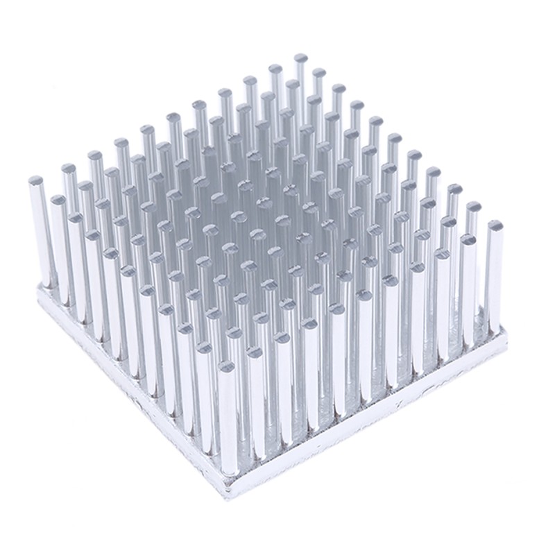 1 pcs - Heatsink, Universal Square Alu, 3.5K/W, 40 x 40 x 20mm, Adhesive Foil, Conductive Foil