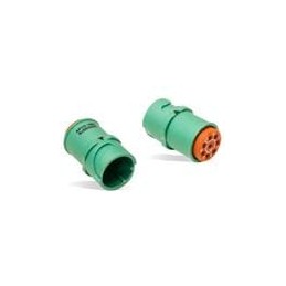 1 pcs : SJS830200 - Standard Circular Connector Luminus Size 22 8P Inline Recpt
