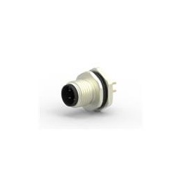 1 pcs : T4142012041-000 - Circular Metric Connectors M12,FRONT MOUNTING MALE,A CODE,4P