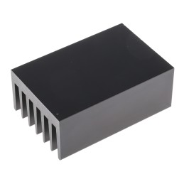 1 pcs - Heatsink, Universal Rectangular Alu, 1.5K/W, 100 x 66 x 40mm