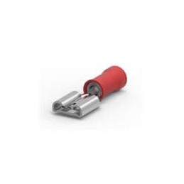 1 pcs : 640909-1 - Terminals PIDG RECPT 22-18 AWG red