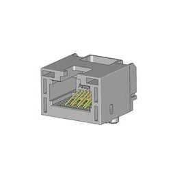1 pcs : RJE3A1880402 - Modular Connectors / Ethernet Connectors MODULAR JACK